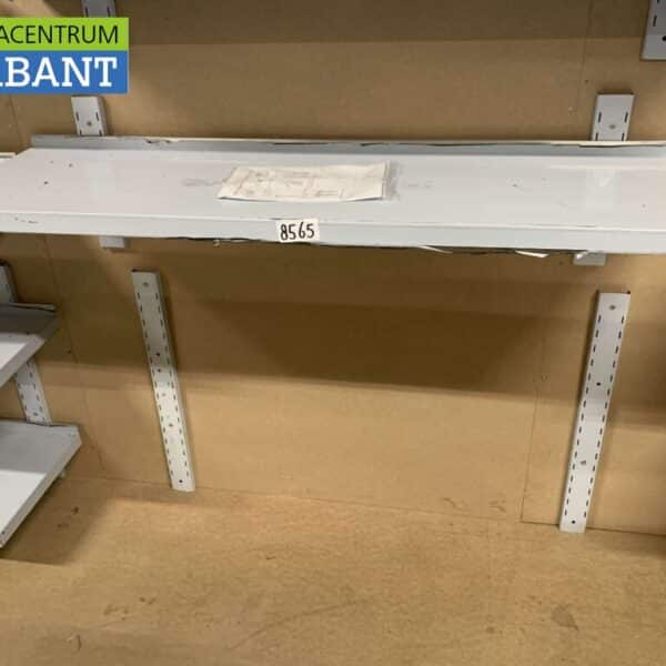 HCB RVS Wandschap schap 140 x 40 cm Basic-line Horeca
