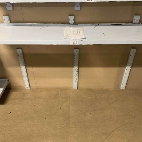 HCB RVS Wandschap schap Basic-line 180 x 40 cm Horeca