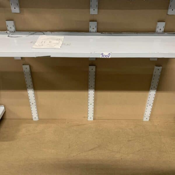 HCB RVS Wandschap schap Basic-line 160 x 40 cm Horeca