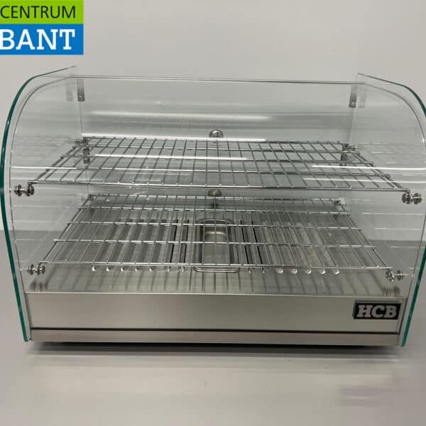 HCB RVS Warmhoudvitrine 45 liter 55,4 cm 230V Horeca