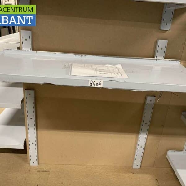 HCB RVS Wandschap schap Basic-line 120 x 40 cm Horeca