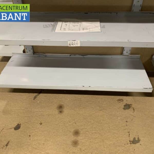 HCB RVS Dubbel wandschap schap Basic-line 120 x 40 cm Horeca