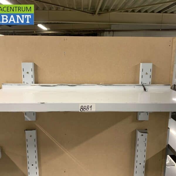 HCB RVS Wandschap schap Basic-line 100 x 30 cm Horeca