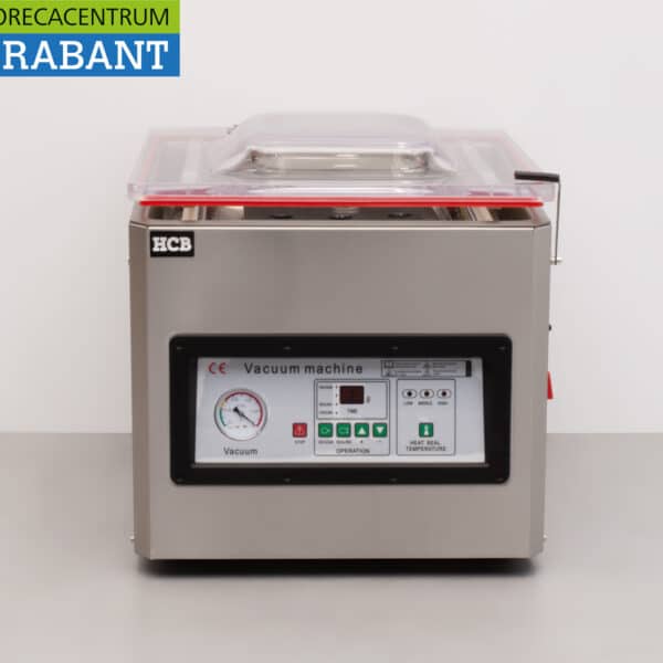 HCB RVS Vacuummachine Vacumeermachine Dubbele seal 400 mm 230V Horeca