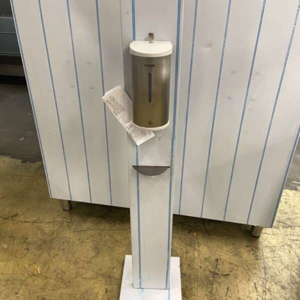 RVS Desinfectiezuil met contactloze Dispenser Sensor Horeca Winkel