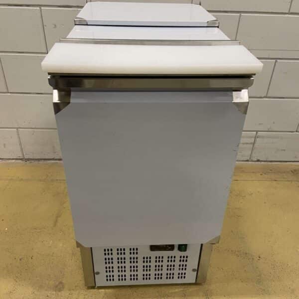 HCB RVS Saladette Koelwerkbank 1 deur 1/1 GN 43,5 cm 230V Horeca