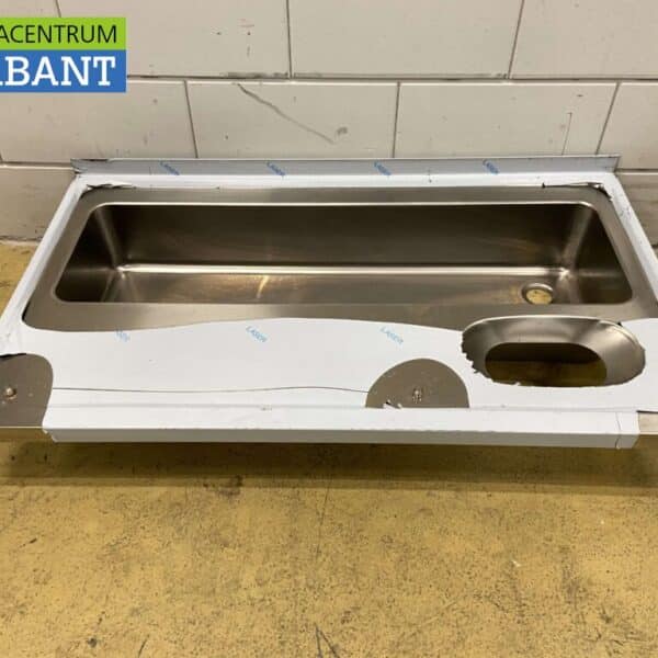RVS Spoelblad Spoelbak 120 x 70 cm Horeca
