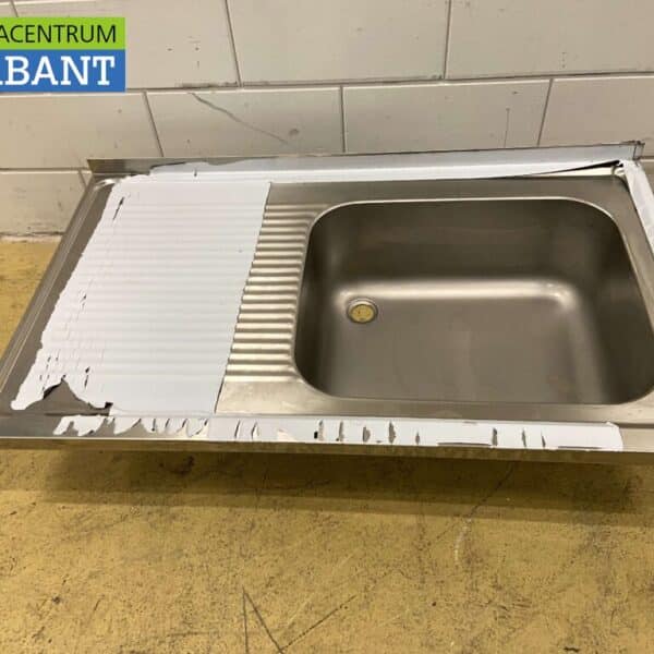RVS Spoelblad Spoelbak 120 x 70 cm Horeca