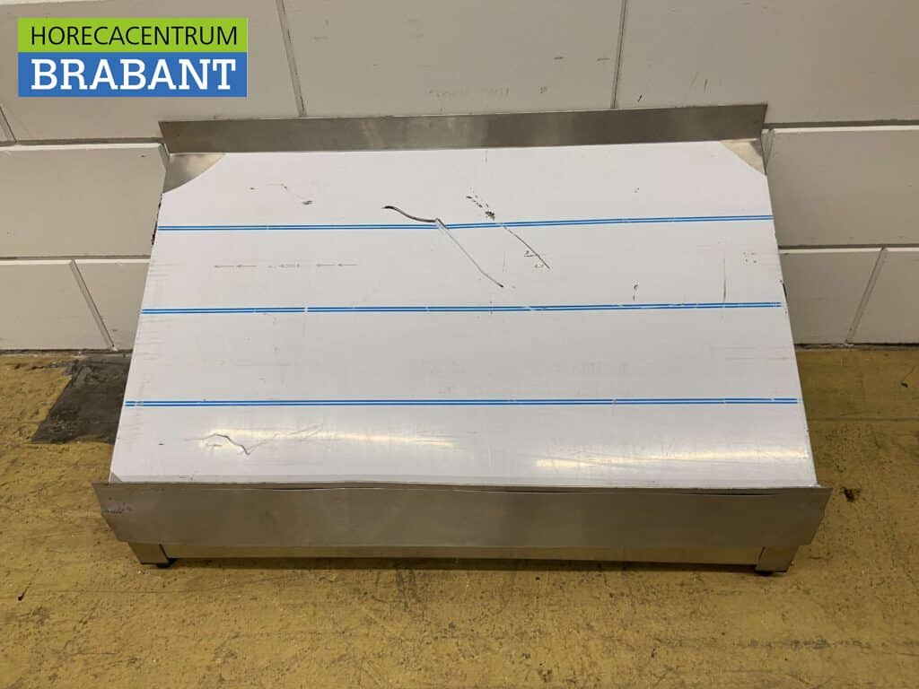 RVS Afruimmeubel voor waskratten 85 cm Horeca
