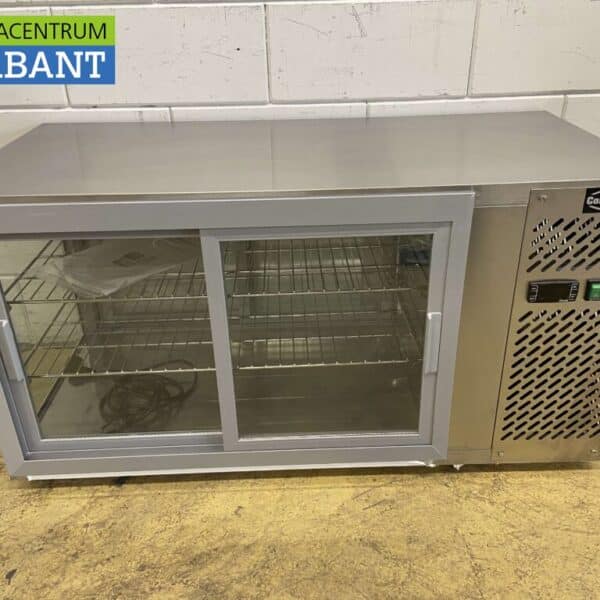 RVS Combisteel Koelvitrine Opzetvitrine 111 cm 230V Horeca