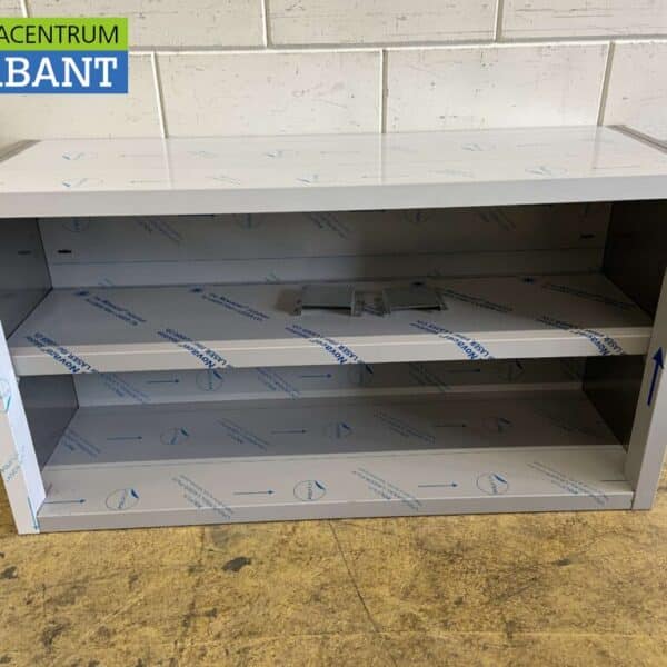 HCB RVS Wandkast Kast Open model 120 cm Horeca