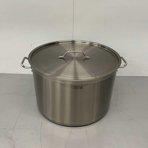 HCB RVS Soeppan Kookpan Pan Inductie 55 x 35 cm 83 liter Horeca