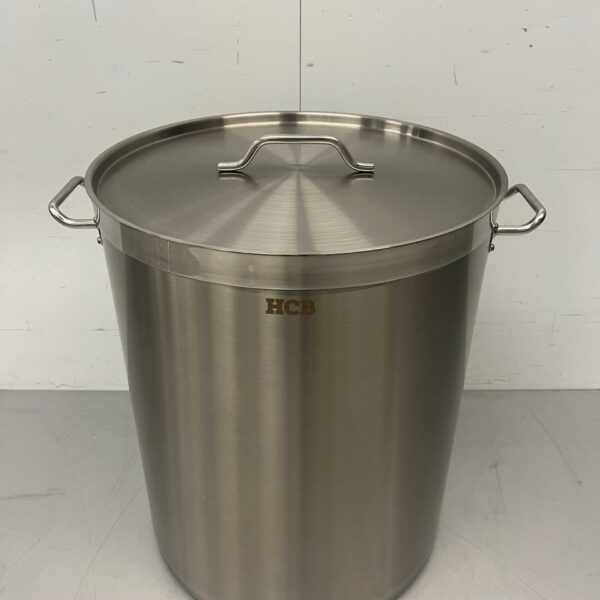 HCB RVS Soeppan Kookpan Pan Inductie 50 x 60 cm 115 liter Horeca