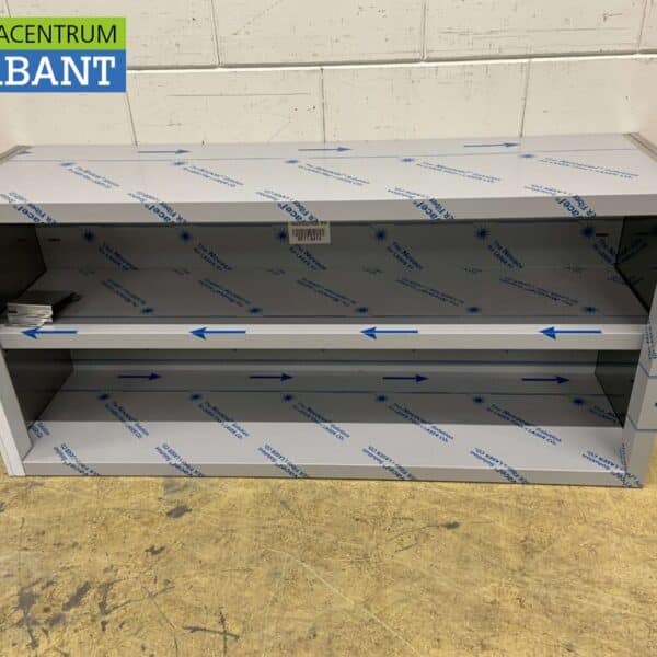 HCB RVS Wandkast Kast Open model 140 cm Horeca