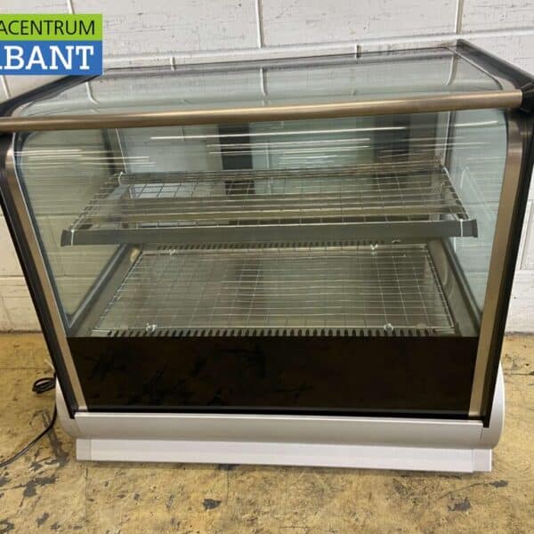 Maxxfrost Warmhoudvitrine Warmtevitrine 140 liter 90 cm 230V Horeca