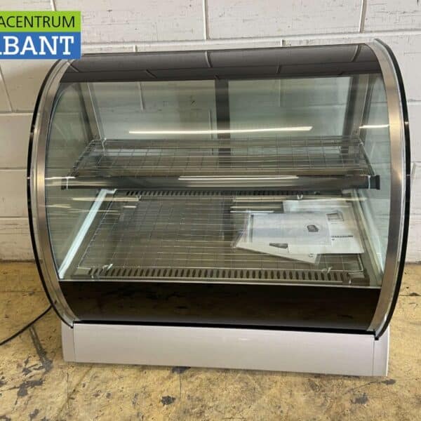 Maxxfrost Warmhoudvitrine Warmtevitrine 140 liter 90 cm 230V Horeca