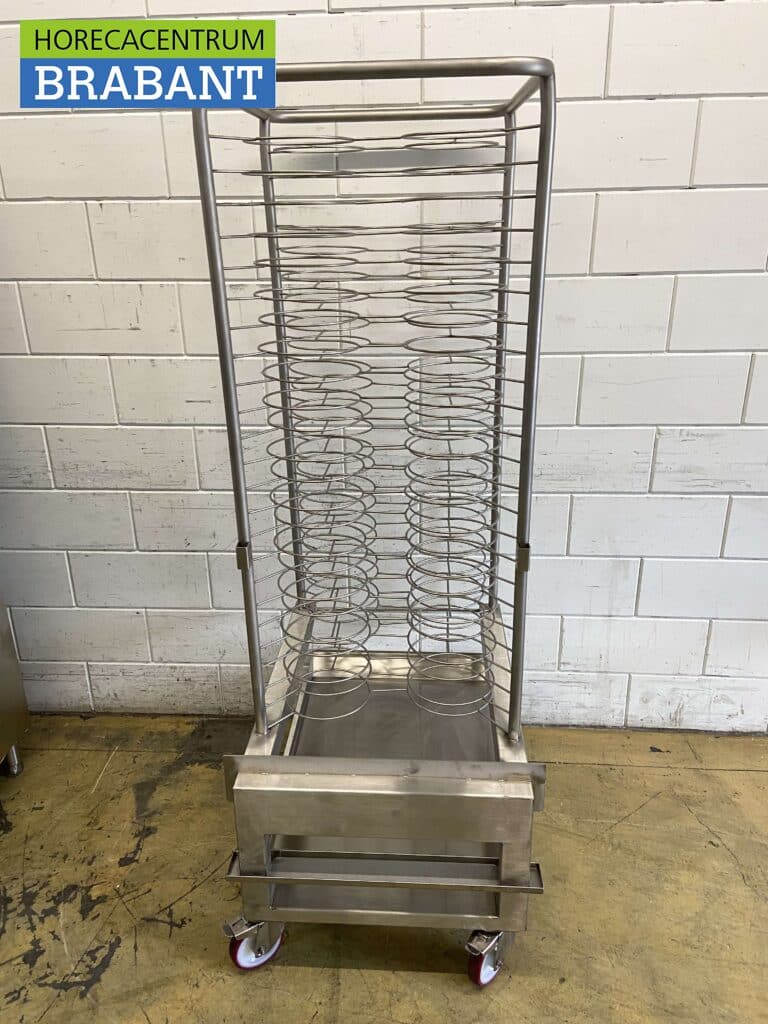 RVS Electrolux Oven Steamer inrijwagen 96 borden