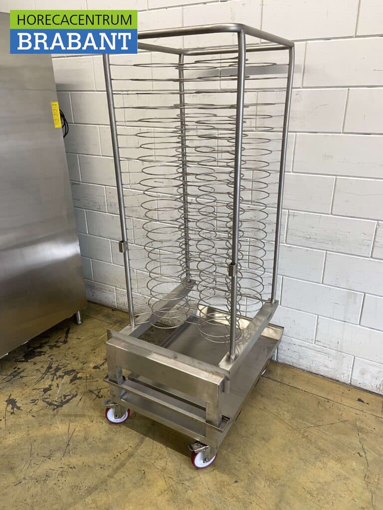RVS Electrolux Oven Steamer inrijwagen 96 borden - Afbeelding 2