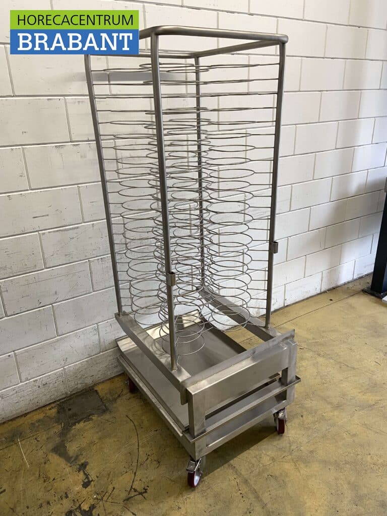 RVS Electrolux Oven Steamer inrijwagen 96 borden - Afbeelding 3