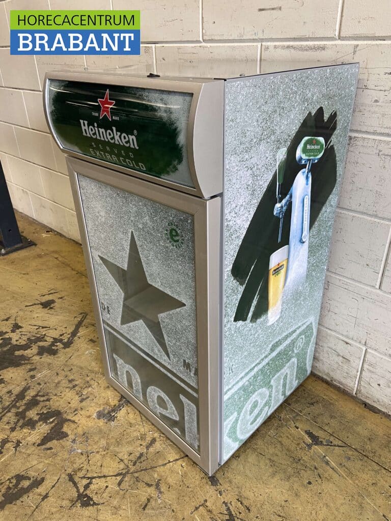 Heineken Cold Equip Glasdeur Glazen deur Display Vrieskast Vriezer 66 liter 230V Horeca - Afbeelding 2