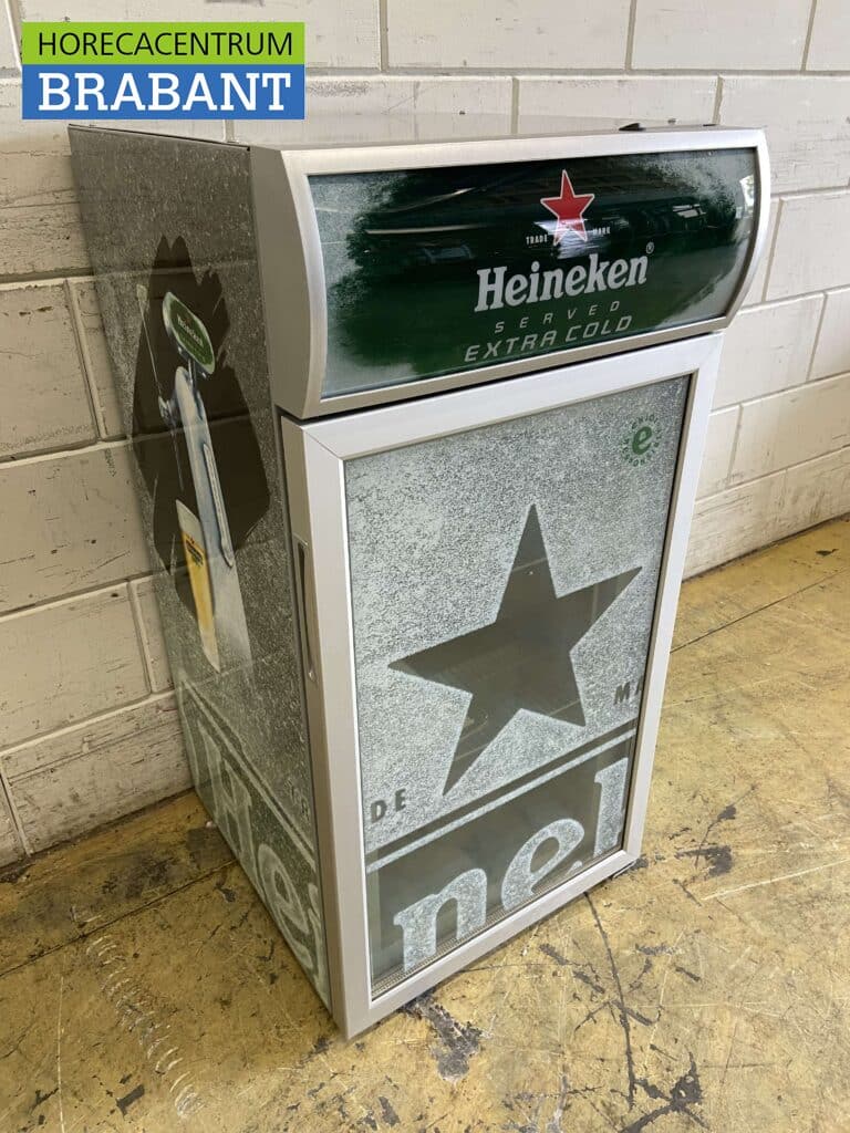 Heineken Cold Equip Glasdeur Glazen deur Display Vrieskast Vriezer 66 liter 230V Horeca - Afbeelding 3