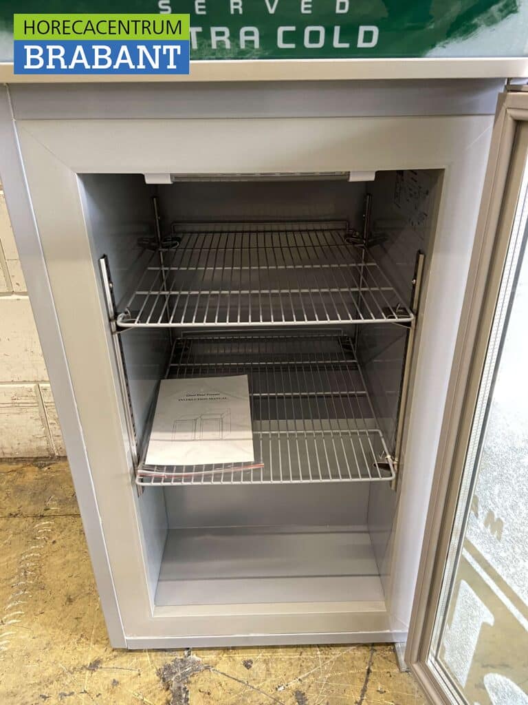 Heineken Cold Equip Glasdeur Glazen deur Display Vrieskast Vriezer 66 liter 230V Horeca - Afbeelding 4