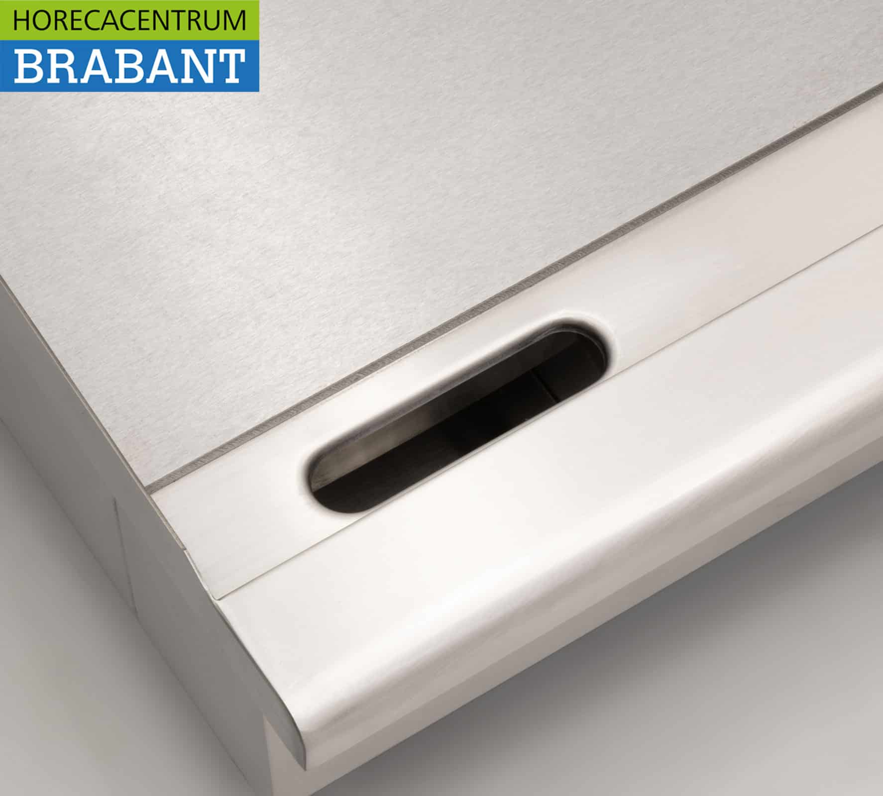 HCB RVS Grillplaat Bakplaat Glad 55 cm 230V Horeca - Afbeelding 4