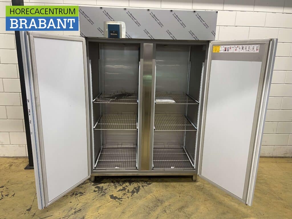 RVS Alpeninox Dubbeldeurs Koeling Koelkast 1430 liter 230V Horeca - Afbeelding 5