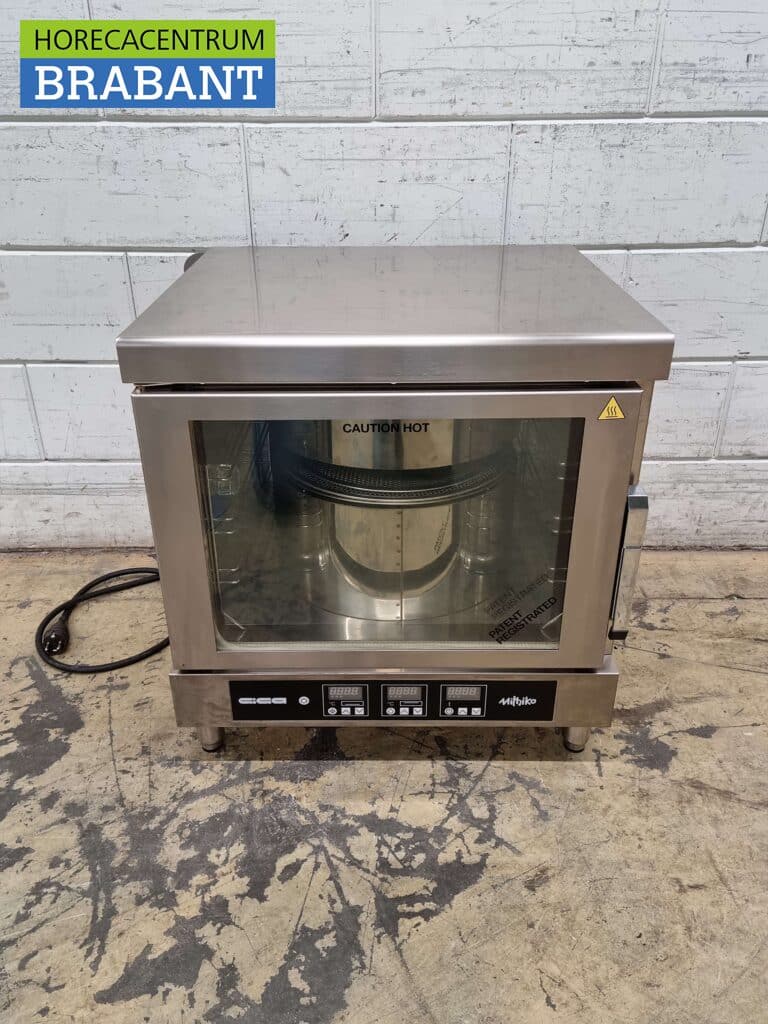 RVS Giga Fastoven Oven Heteluchtoven GSP01 230V Horeca
