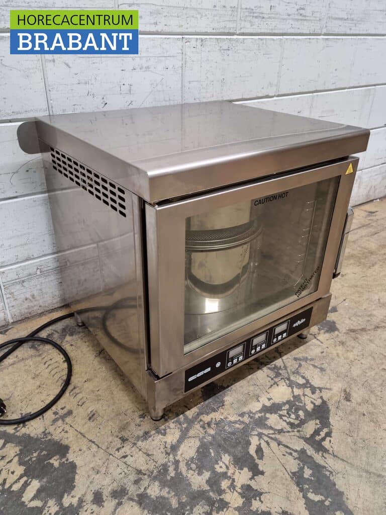 RVS Giga Fastoven Oven Heteluchtoven GSP01 230V Horeca - Afbeelding 3
