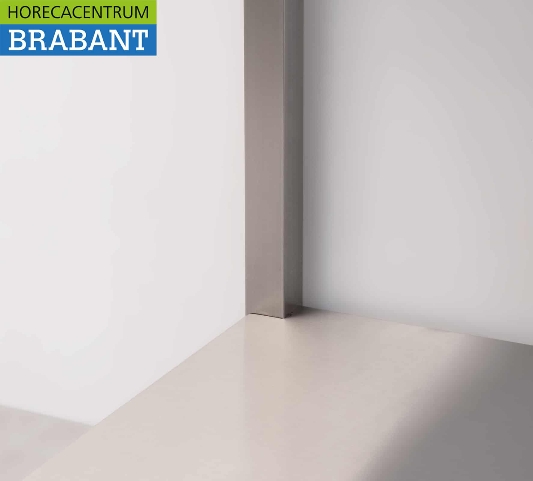HCB RVS Spoeltafel dubbele spoelbakken Premium-line Gelast model 180 cm Horeca - Afbeelding 10