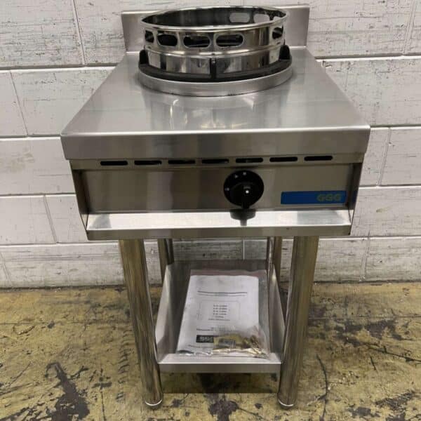 RVS Nayati NGER 4-60 Woktafel wokfornuis 1 brander 47,5 cm GAS Aardgas Horeca
