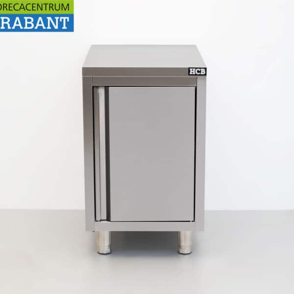 HCB RVS Werkkast Kast 1 deur Premium-line 50 cm Horeca