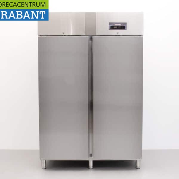 RVS Coreco Premium Dubbeldeurs 2-deurs Koeling Koelkast 1404 liter 230V Horeca