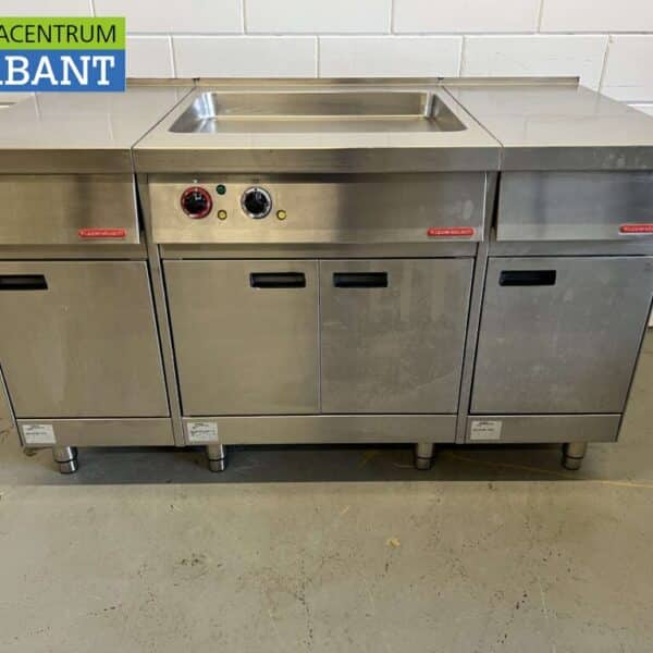 RVS Kuppersbusch Multikoker Multicooker Braadpan braadslede braadslee 150 cm 400V Horeca