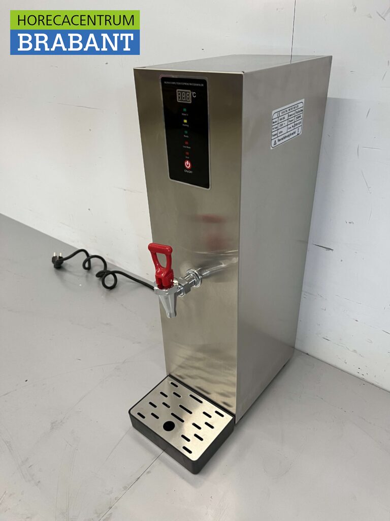 HCB RVS Heetwaterapparaat Waterboiler waterkoker boiler 35 liter per uur 230V Horeca - Afbeelding 3