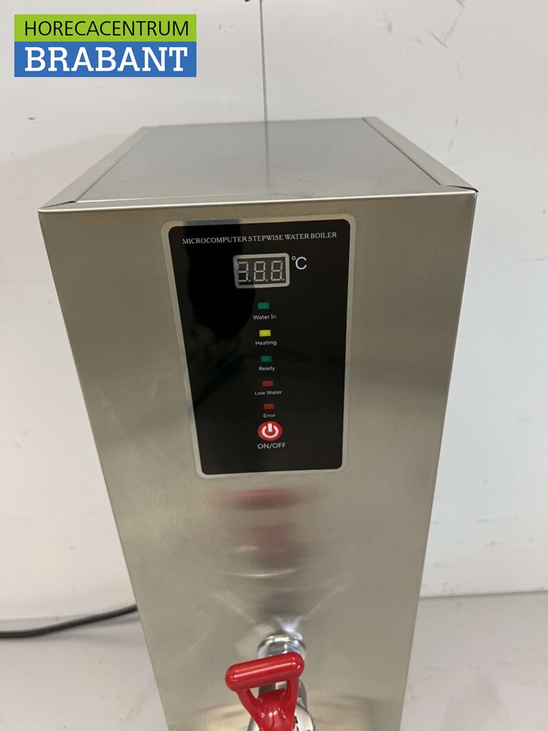 HCB RVS Heetwaterapparaat Waterboiler waterkoker boiler 35 liter per uur 230V Horeca - Afbeelding 4