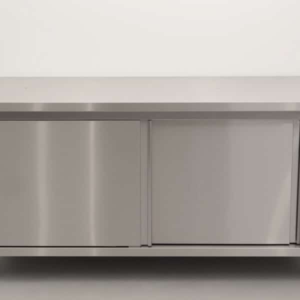 HCB RVS Warmhoudkast Bordenwarmhoudkast 2 schuifdeuren Premium-line 160 cm Horeca