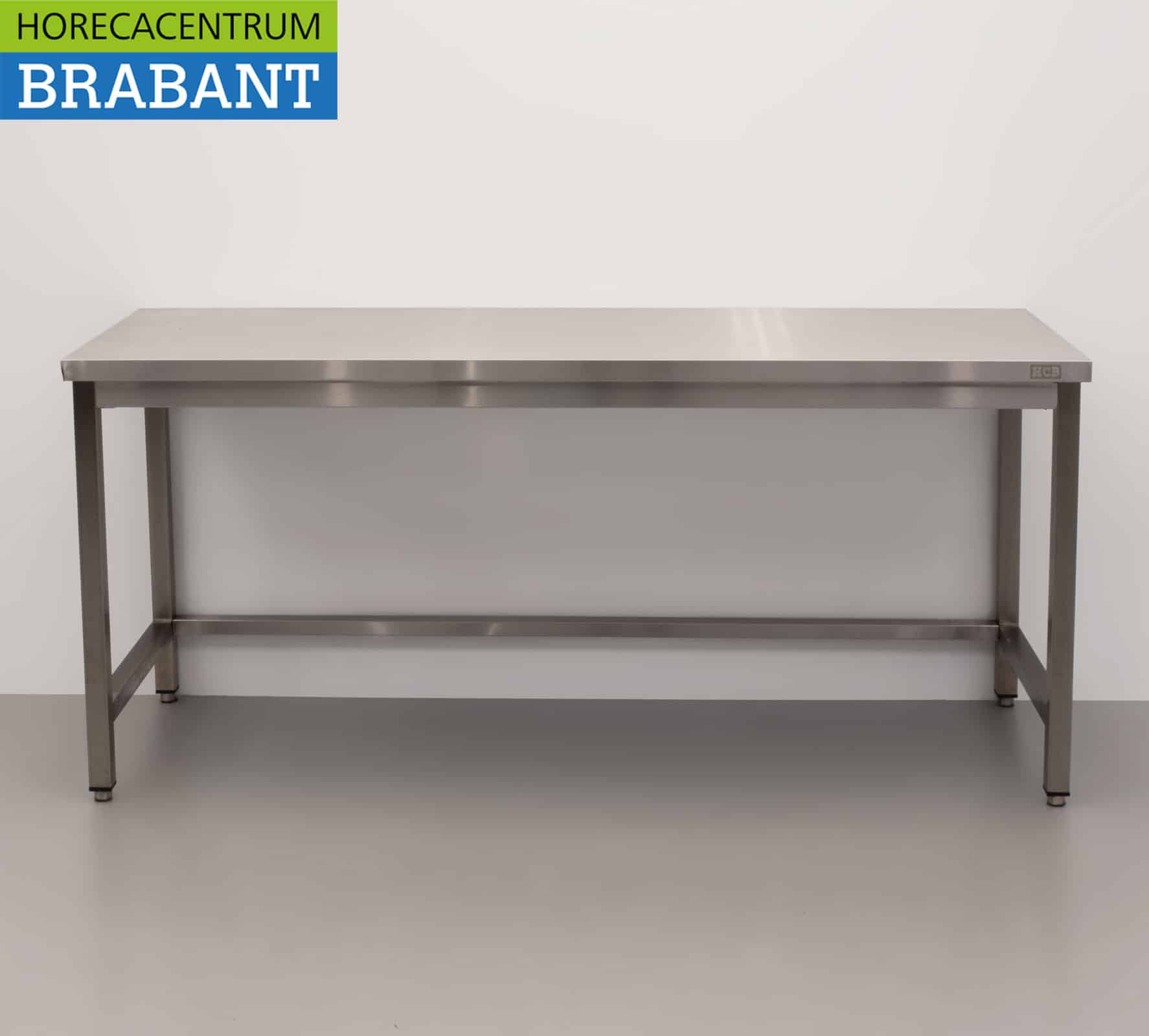 HCB RVS Werktafel Tafel Premium-line 180 x 60 x 85 cm Horeca