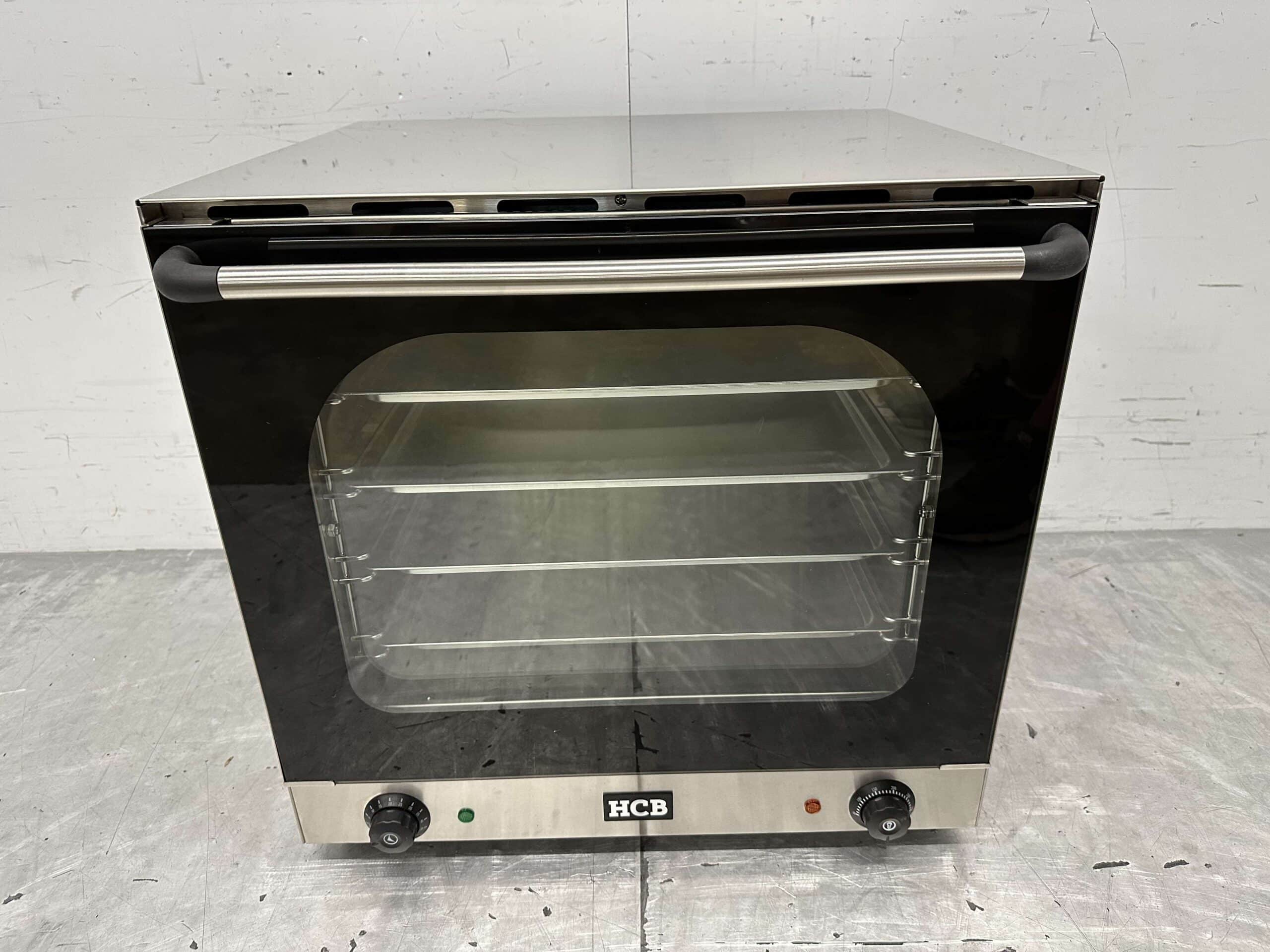 HCB RVS Convectieoven Oven Heteluchtoven 4 x 43/32 cm 230V Horeca