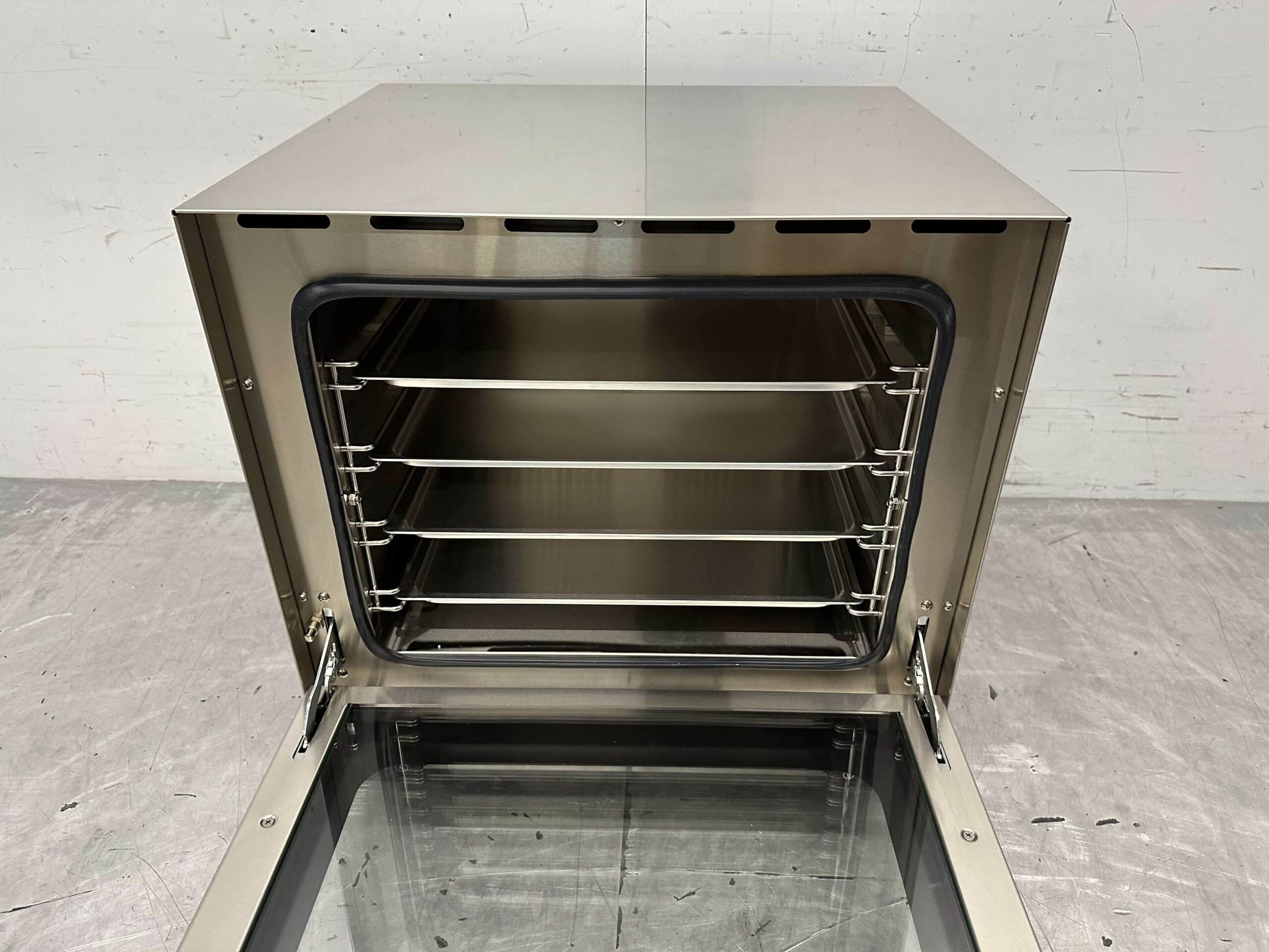 HCB RVS Convectieoven Oven Heteluchtoven 4 x 43/32 cm 230V Horeca - Afbeelding 4
