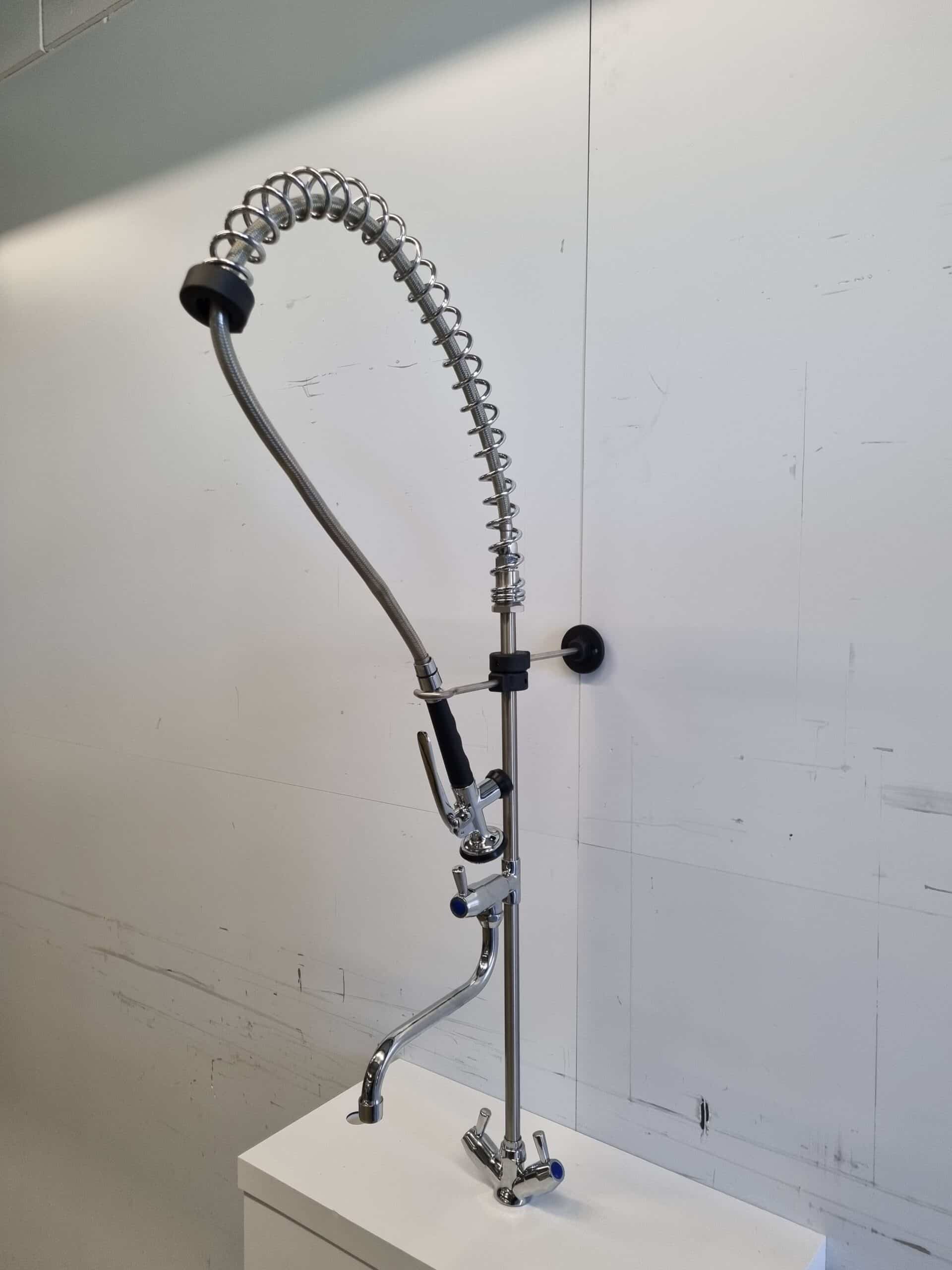 HCB Voorspoeldouche Spoelkraan met mengkraan en uitloop Horeca - Afbeelding 3