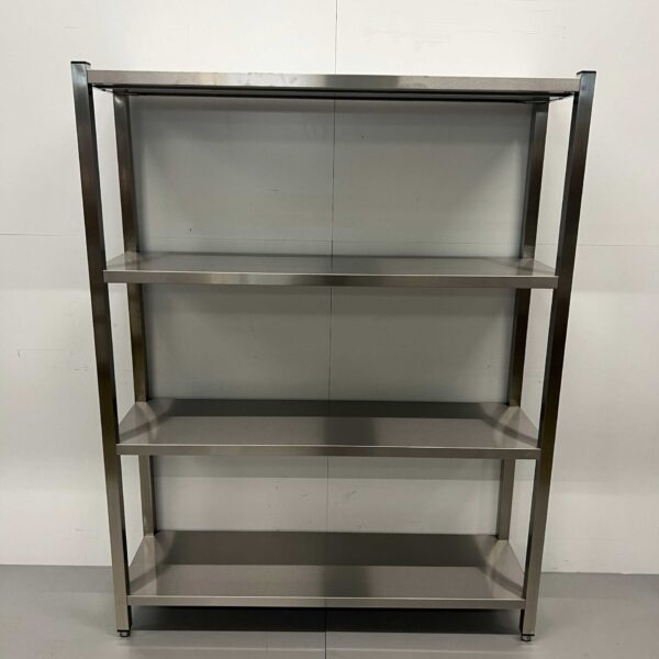 HCB RVS Opbergrek Rek Stelling Premium-line 140 x 40 x 180 cm Horeca