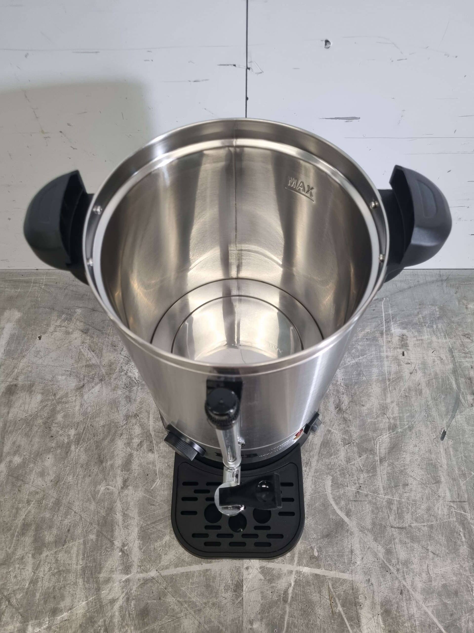HCB RVS Dubbelwandige Waterkoker Boiler met lekbak 6,3 liter 230V Horeca - Afbeelding 4