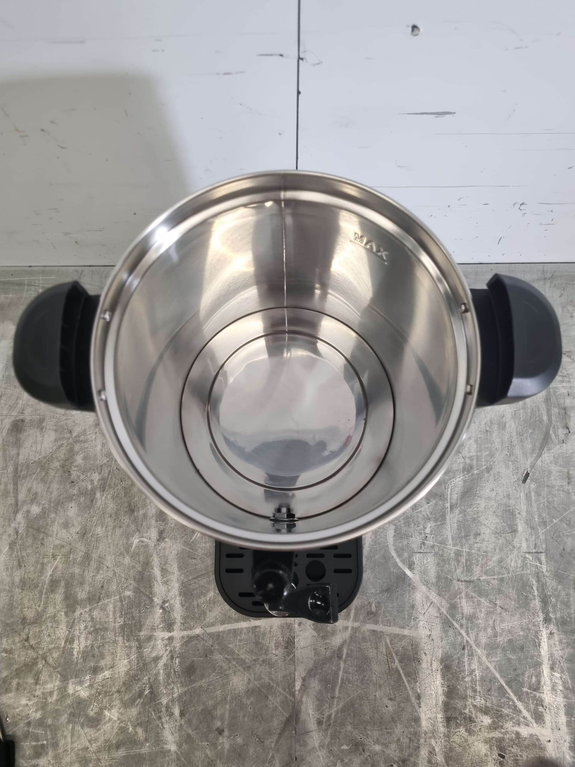HCB RVS Dubbelwandige Waterkoker Boiler met lekbak 6,3 liter 230V Horeca - Afbeelding 5