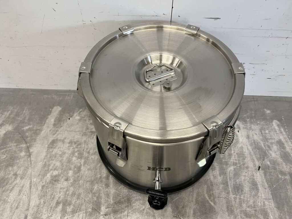 HCB RVS Geisoleerde draagbare container met aftapkraan 15 liter Horeca - Afbeelding 4