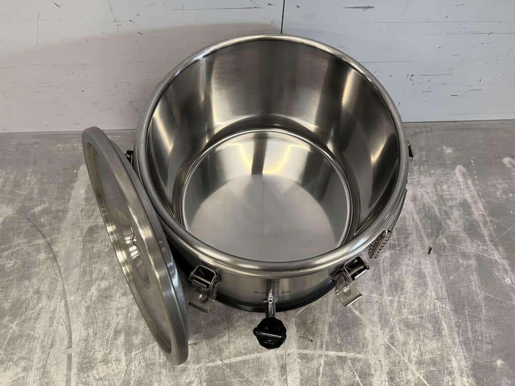 HCB RVS Geisoleerde draagbare container met aftapkraan 15 liter Horeca - Afbeelding 6