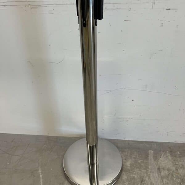 HCB Afzetpaal Afzetband zilverkleurig met trekband 200 cm Horeca