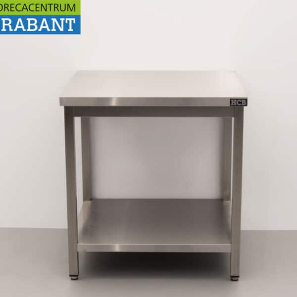 HCB RVS Werktafel Tafel Premium-line 80 x 70 x 85 cm Horeca