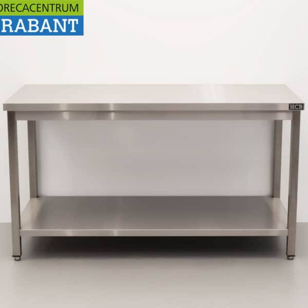 HCB RVS Werktafel Tafel Premium-line 150 x 60 x 85 cm Horeca